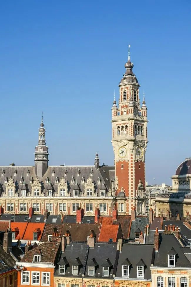 Vue du Vieux-Lille et de son beffroi — Cabinet Flamant Avocat